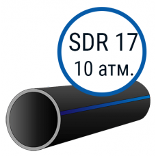 Труба ПНД ПЭ 100 sdr 17 вода 315х18,7 мм Ру10