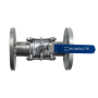 Кран шаровый фланцевый трехсоставной нержавеющий (3PC), AISI304 DN50 (2"), (CF8), PN16