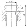 Муфта Kalde 3222-nmo-320c00 32х3/4