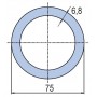 Труба полипропиленовая Ekoplastik PN10 75x6,8 (штанга: 4 м)